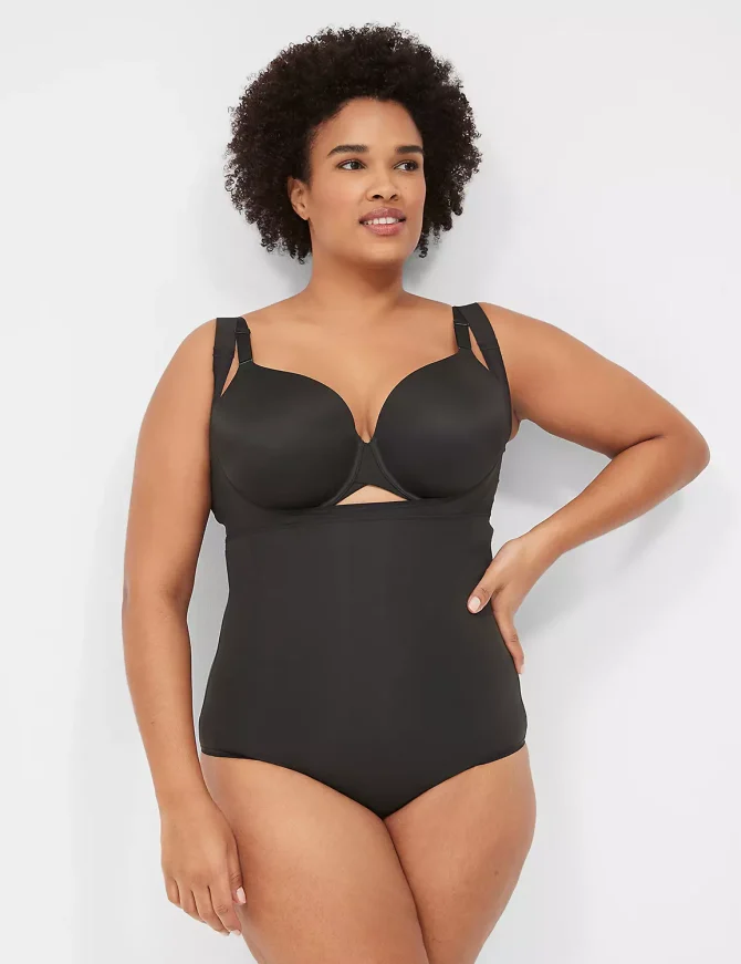 Level 3 Invisible Sculpt Open-Bust Bodysuit - Image 3