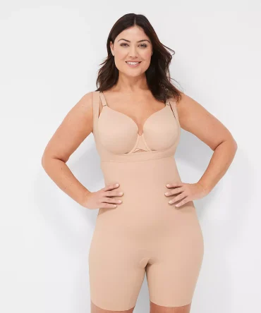 Level 3 Invisible Sculpt Open-Bust Thigh Shaper