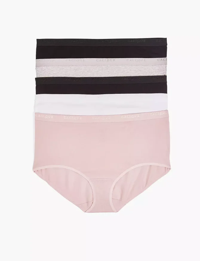 Cotton Full Brief Panty - 5 Pack