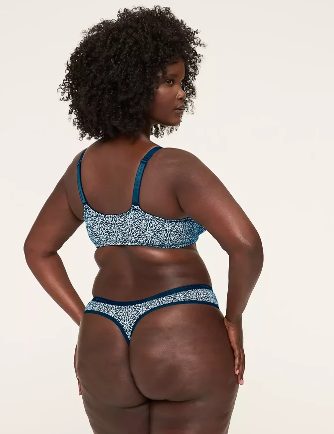 Front-Close Cotton Boost Plunge Bra - Image 7