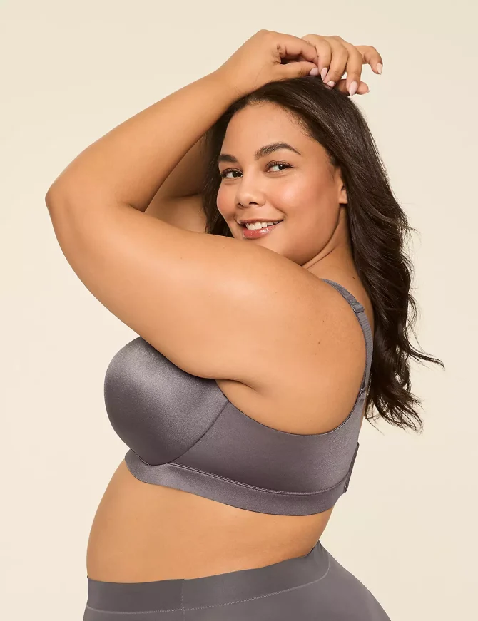 Comfort Bliss Lightly Lined Full Coverage Bra With Lace - Image 3