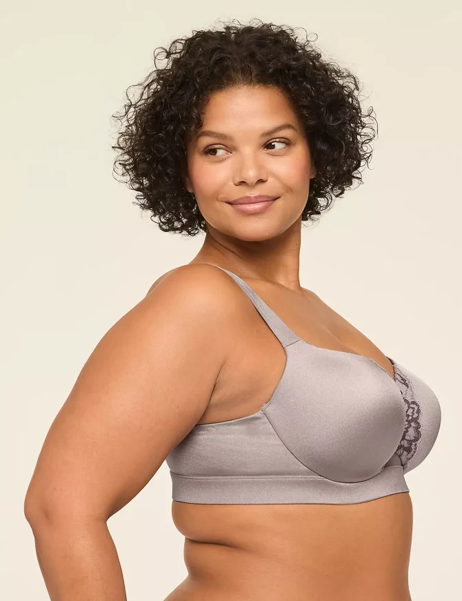 Comfort Bliss Lightly Lined Balconette Bra With Lace - Image 3
