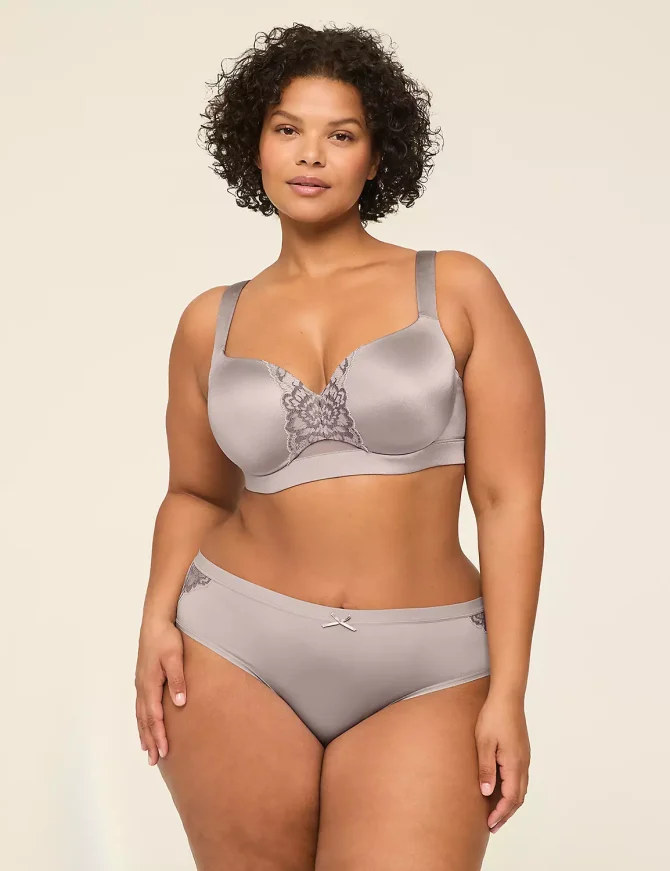 Comfort Bliss Lightly Lined Balconette Bra With Lace - Image 4
