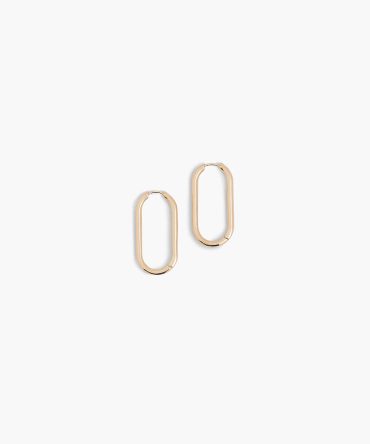 Demi-Fine J-Hoop Earrings