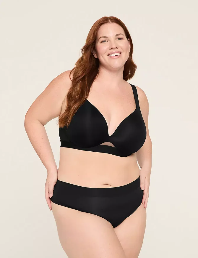 Comfort Bliss Lightly Lined Plunge Bra - Image 5