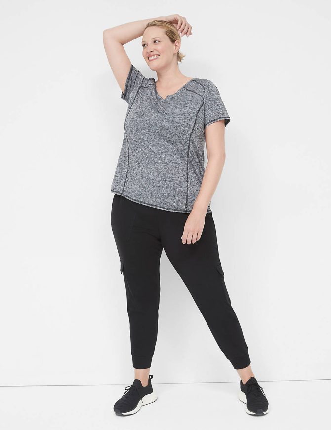 LIVI High-Rise Signature Stretch Slim Cargo Jogger - Image 3