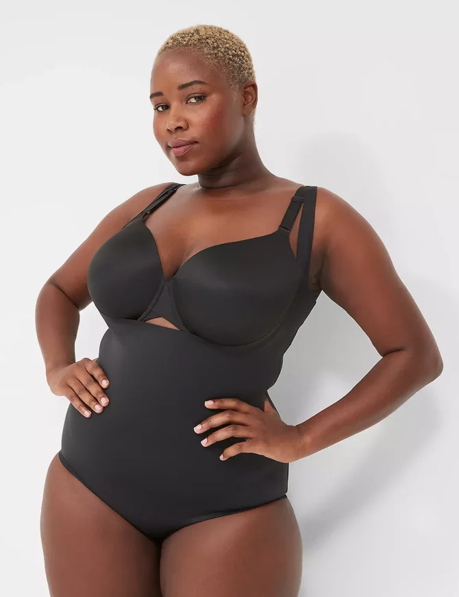 Level 2 Totally Smooth Open-Bust Bodysuit - Image 3