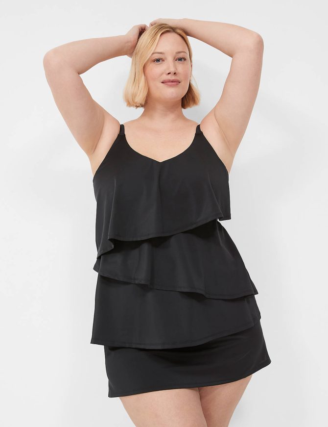 No-Wire Three-Tier Tankini Top - Image 5