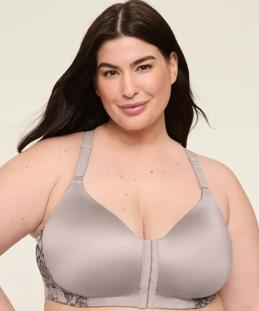 Front-Close No-Wire Bra