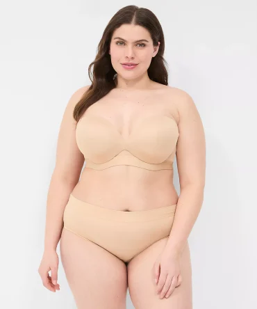 Comfort Bliss Plunge Multi-Way Strapless Bra