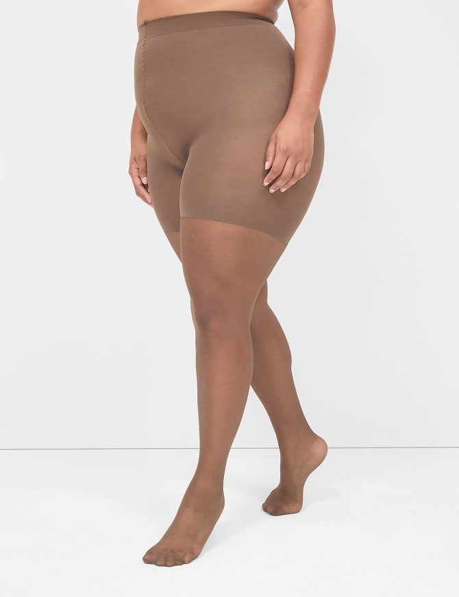 Shimmer Sheer Shaping Tights - Image 5