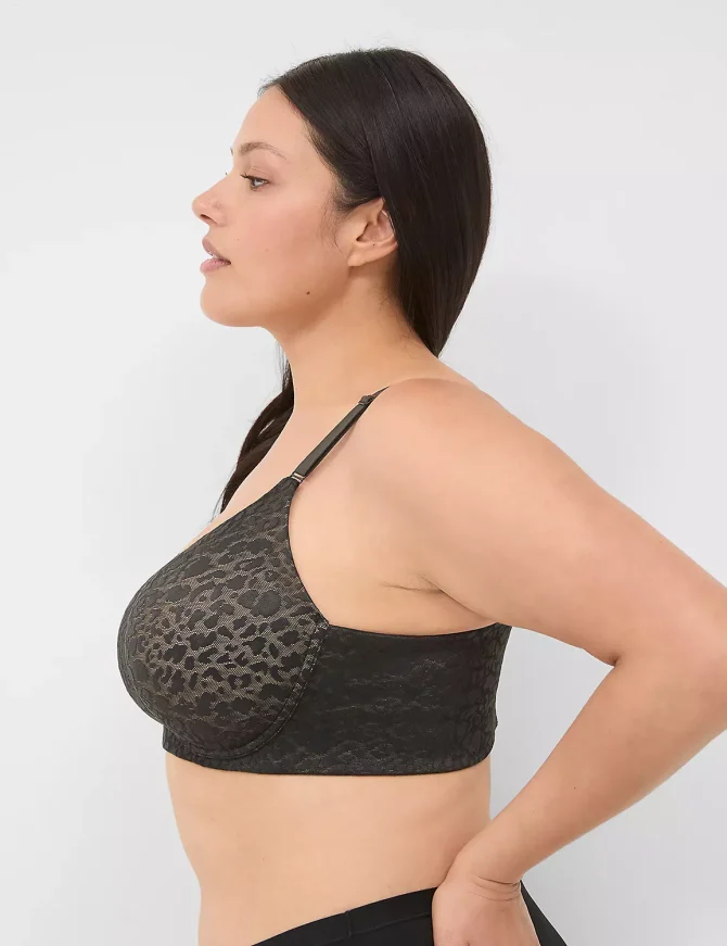 Invisible Lace Backsmoother Lightly Lined No-Wire Bra - Image 3