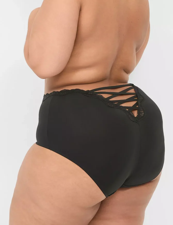 Strappy-Back Full Brief Panty - Image 3