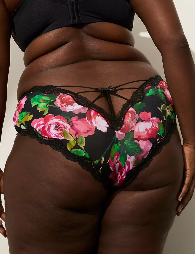 Lace-Trim Cheeky Panty - Image 4