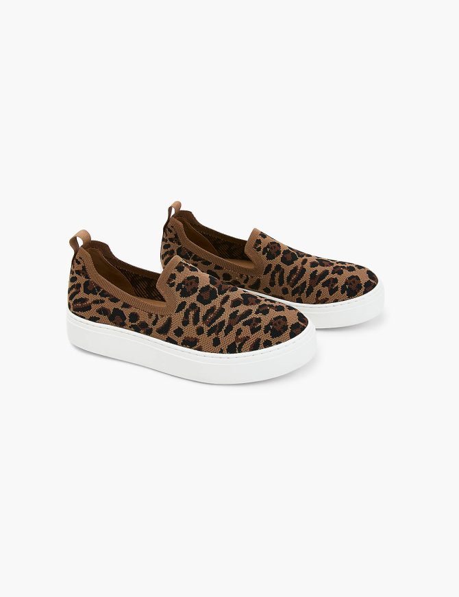 Dream Cloud Slip-On Knit Platform Sneaker - Image 3