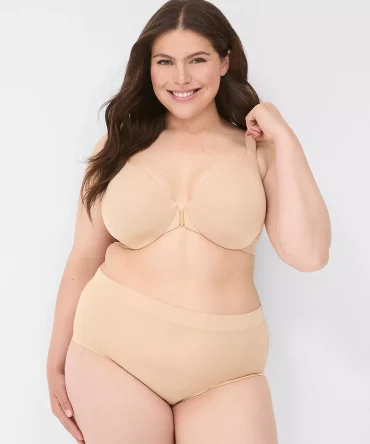 Comfort Bliss Front-Close Lightly Lined Full Coverage Bra
