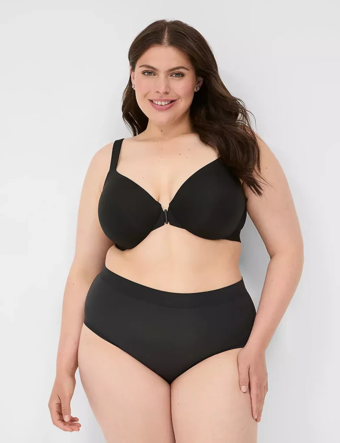 Comfort Bliss Front-Close Lightly Lined Full Coverage Bra - Image 5