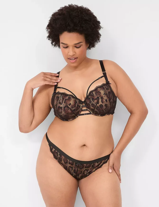 Layered Lace Boost Balconette Bra - Image 4