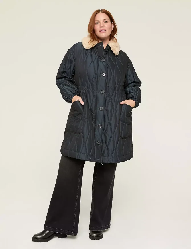 Long Quilted Puffer