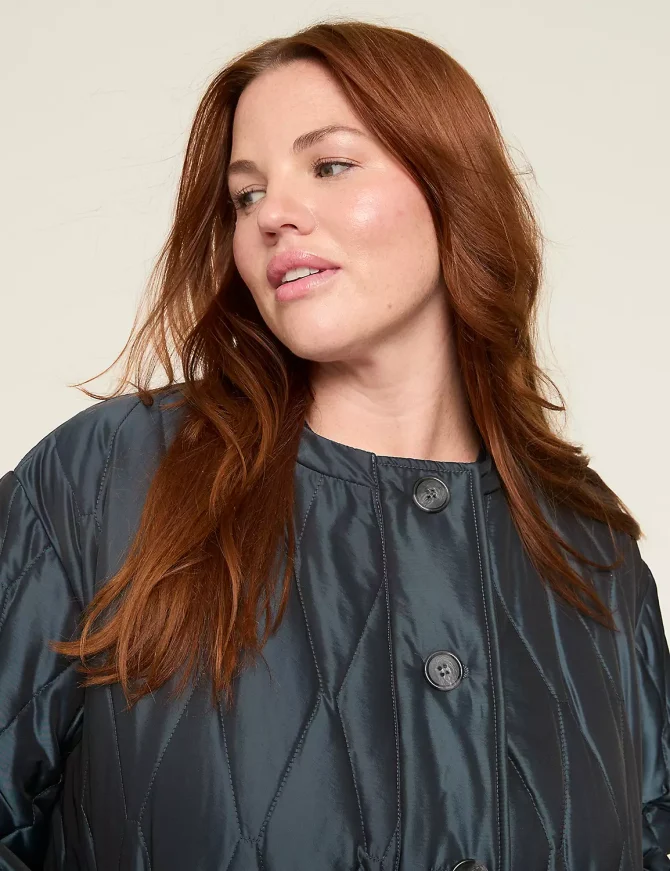 Long Quilted Puffer - Image 4