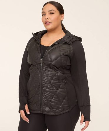 LIVI Quilted Hooded Performance Jacket