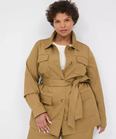 Dobby Belted Jacket