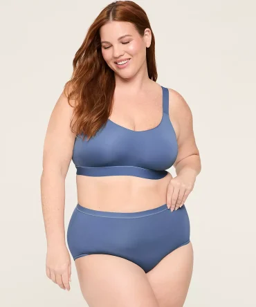Comfort Bliss No-Wire Lightly Lined Scoop-Neck Bra
