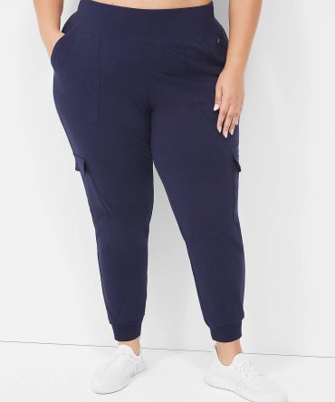 LIVI High-Rise Signature Stretch Slim Cargo Jogger