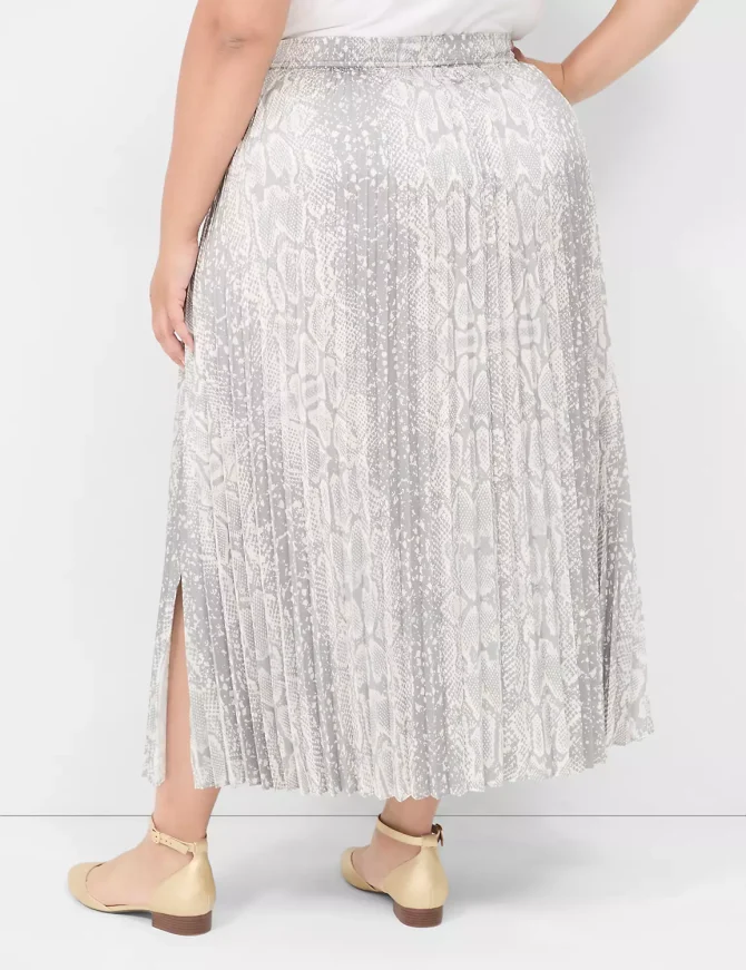Pleated Maxi Skirt - Image 2