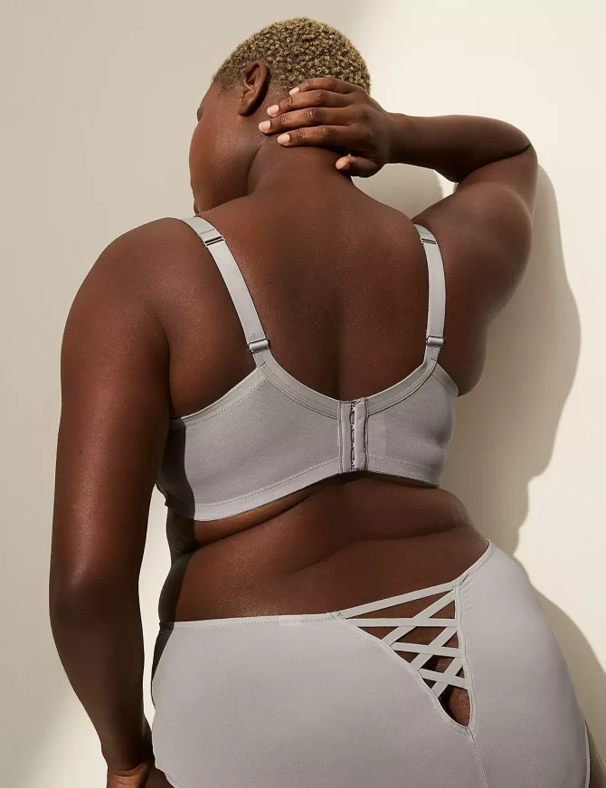 Metallic Lace Boost Balconette Bra - Image 2