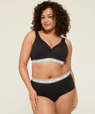 Cotton Lightly Lined No-Wire Bra