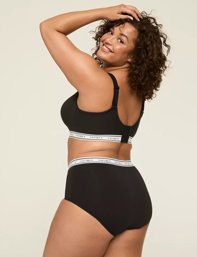 Cotton Lightly Lined No-Wire Bra - Image 2