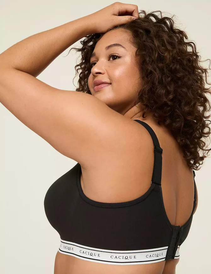 Cotton Lightly Lined No-Wire Bra - Image 3