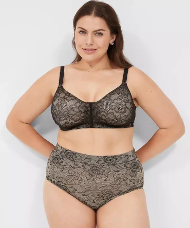 No-Wire Bra with Lace