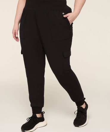 LIVI High-Rise Signature Stretch Slim Cargo Jogger