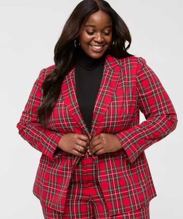 Perfect Drape One-Button Blazer