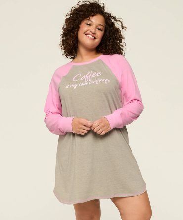 Comfy Cotton Long-Sleeve Sleepshirt