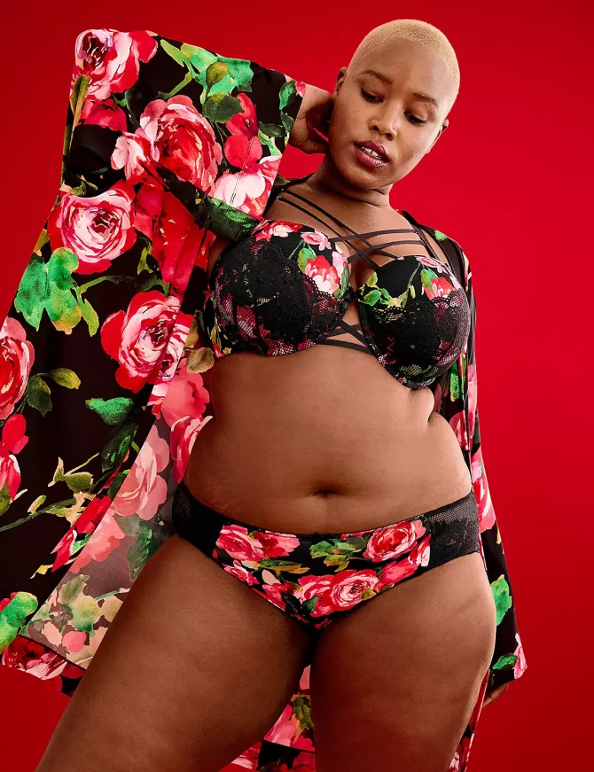 Printed Microfiber Robe - Image 6