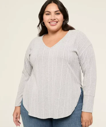 Cozy Rib Long-Sleeve Tee