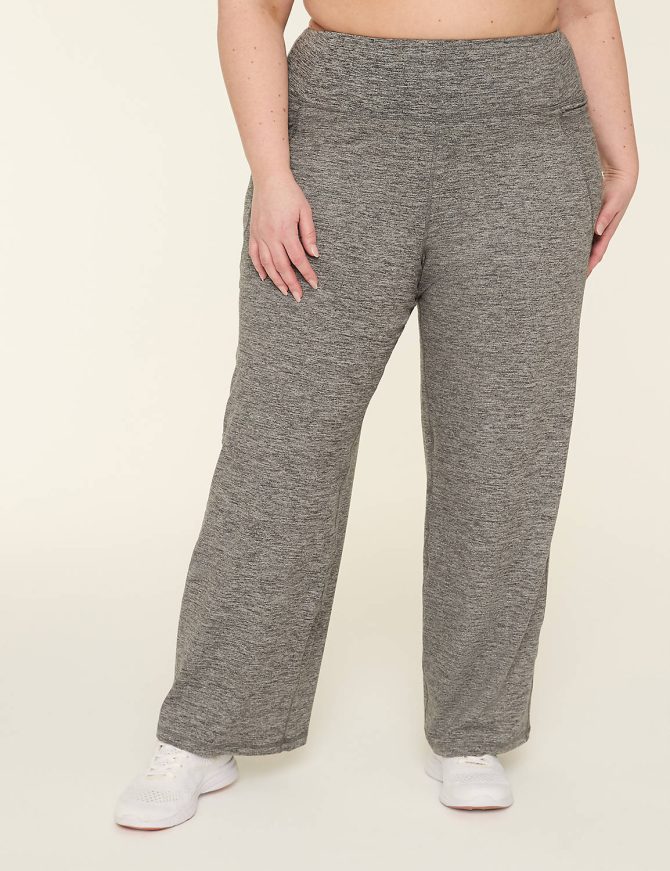 LIVI High-Rise Marl LIVI Soft Wide Leg Pant