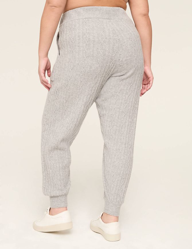 LIVI Sweater Cable Knit Jogger - Image 2