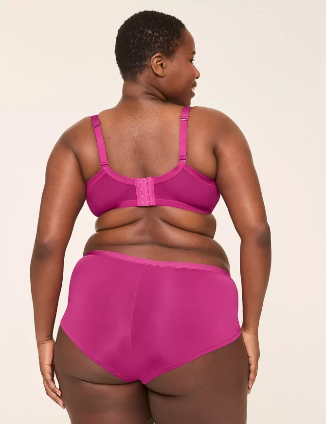 No-Show Lace-Trim Boyshort Panty - Image 2