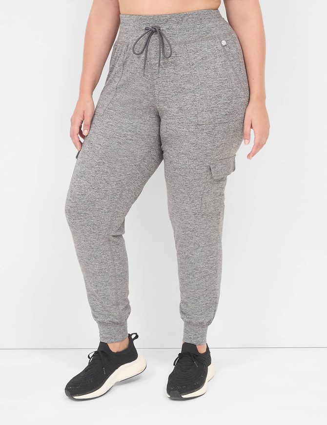 LIVI Soft Marl Cargo Jogger - Image 5