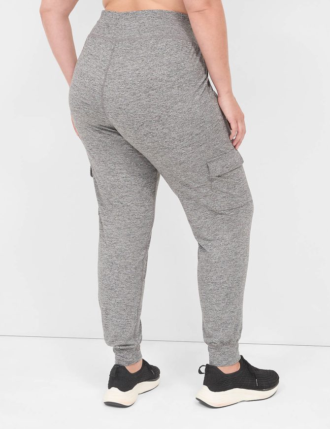 LIVI Soft Marl Cargo Jogger - Image 6