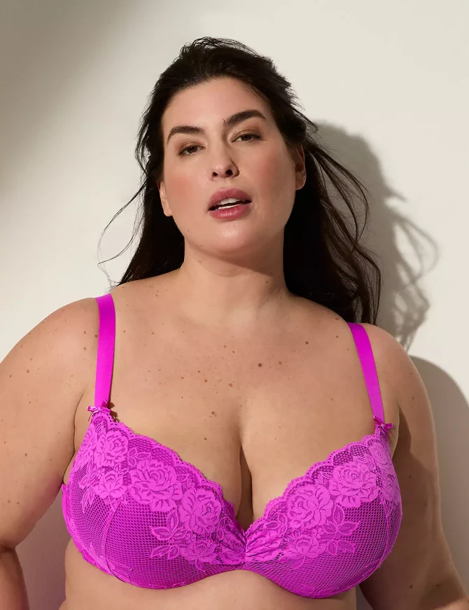 Lace Max Boost Plunge Bra