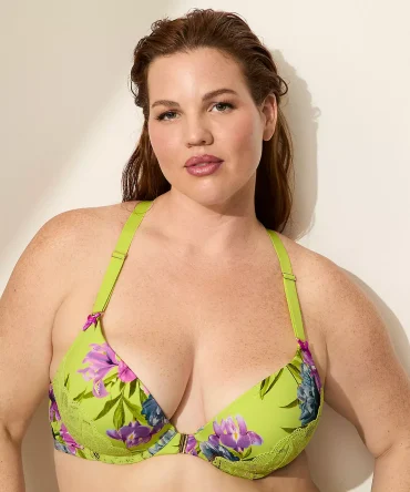 Front-Close Boost Plunge Bra