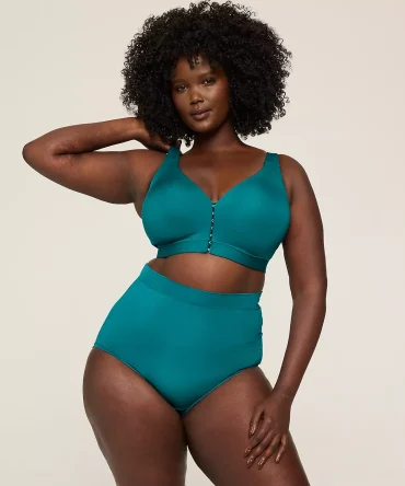 Front-Close Comfort Bliss Lightly Lined No-Wire Bra