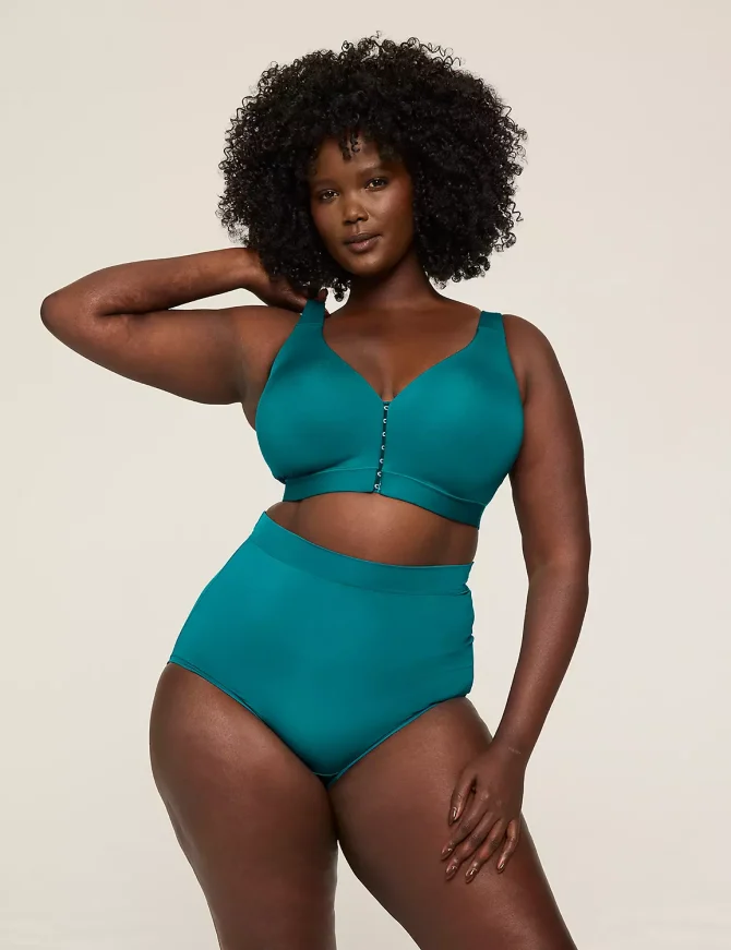 Front-Close Comfort Bliss Lightly Lined No-Wire Bra