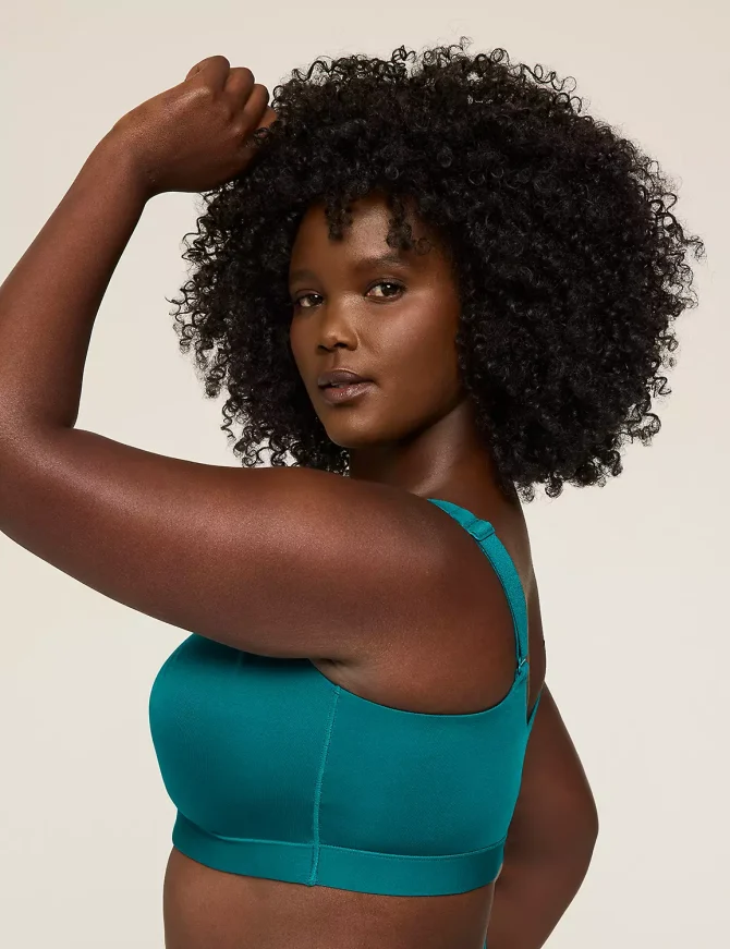 Front-Close Comfort Bliss Lightly Lined No-Wire Bra - Image 3