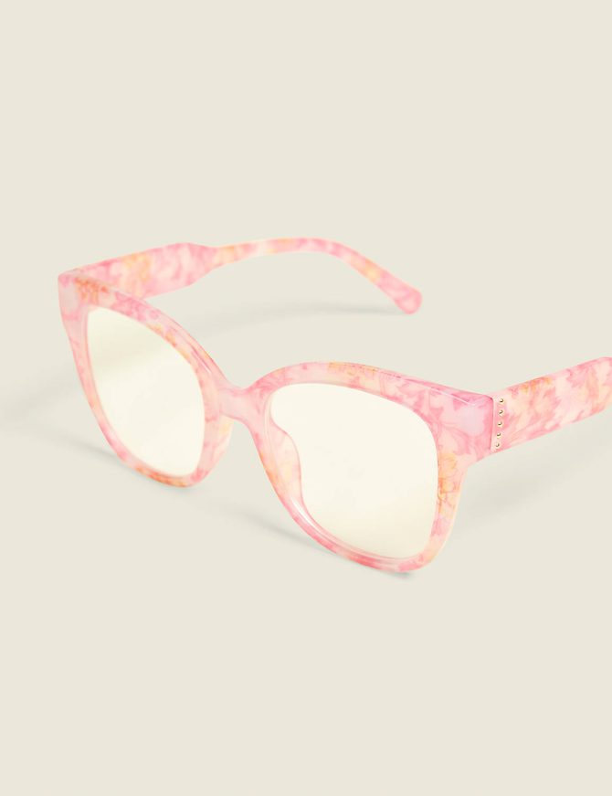 Animal Print Square Reading Glasses - Image 2